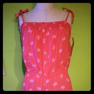 Kids/Junior coral/papaya Jumper